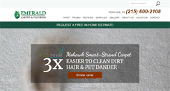 Desktop Screenshot of emeraldcarpetandflooring.com