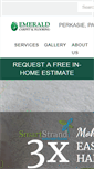 Mobile Screenshot of emeraldcarpetandflooring.com